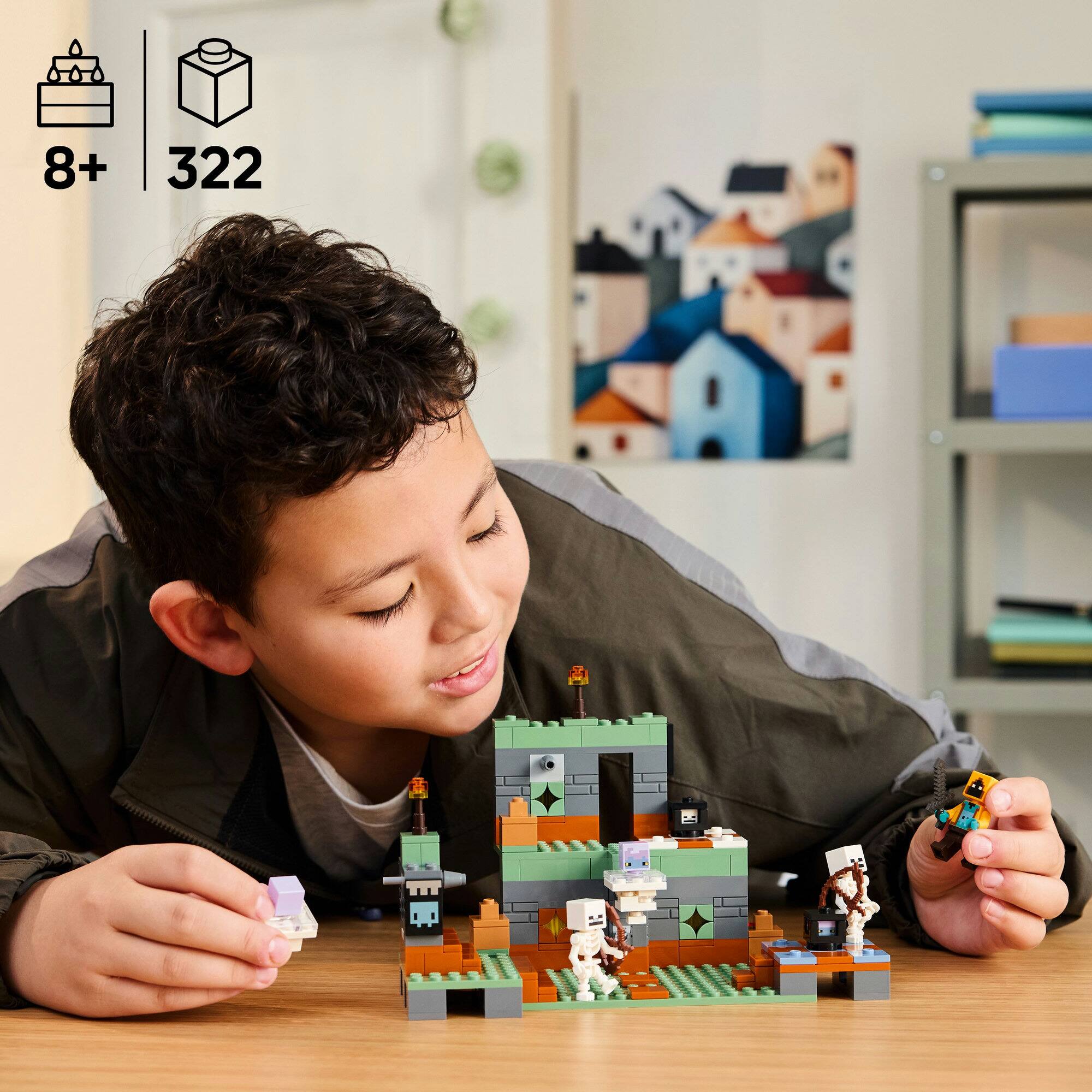 LEGO® Minecraft® The Trial Chamber Skeleton Toy Gamer Kit 21271